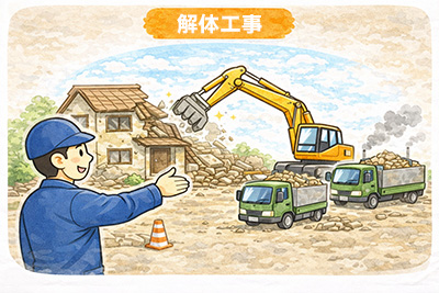 解体工事（本体作業）